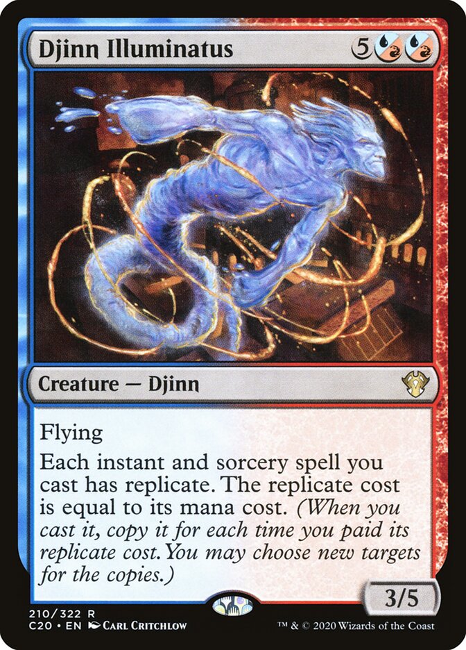 Djinn Illuminatus (210) - Commander 2020 (C20)