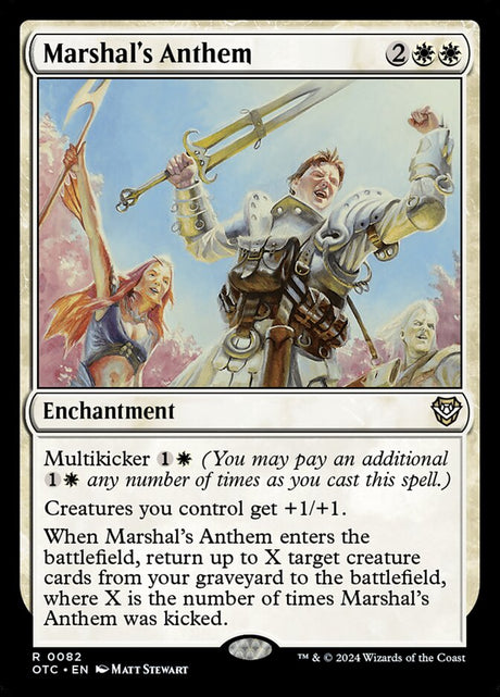 Marshal's Anthem (82) - Outlaws of Thunder Junction Commander (OTC)