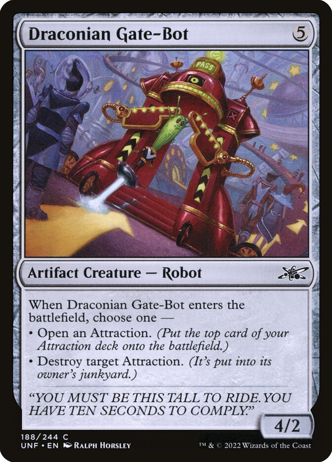 Draconian Gate-Bot (188) - Unfinity (UNF)