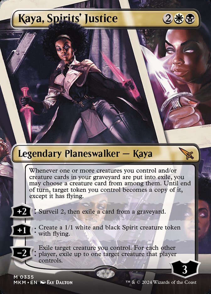Kaya, Spirits' Justice (335) - Murders at Karlov Manor (MKM)