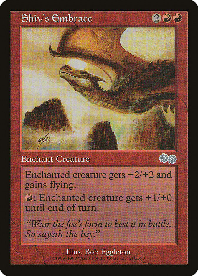 Shiv's Embrace (216) - Urza's Saga (USG)