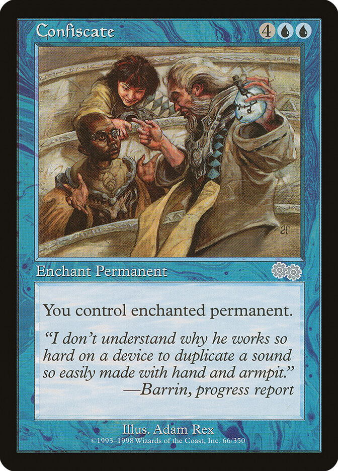 Confiscate (66) - Urza's Saga (USG)