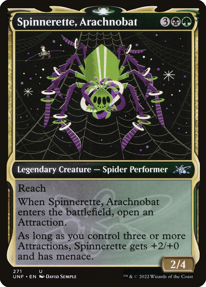 Spinnerette, Arachnobat (271) - Unfinity (UNF)
