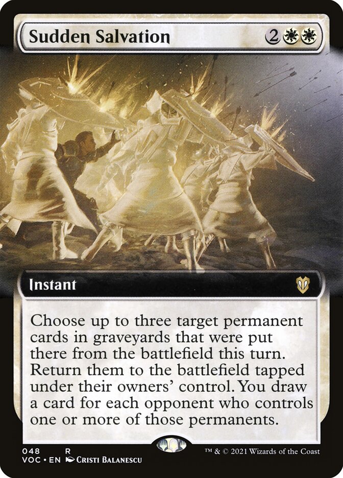Sudden Salvation (48) - Crimson Vow Commander (VOC)