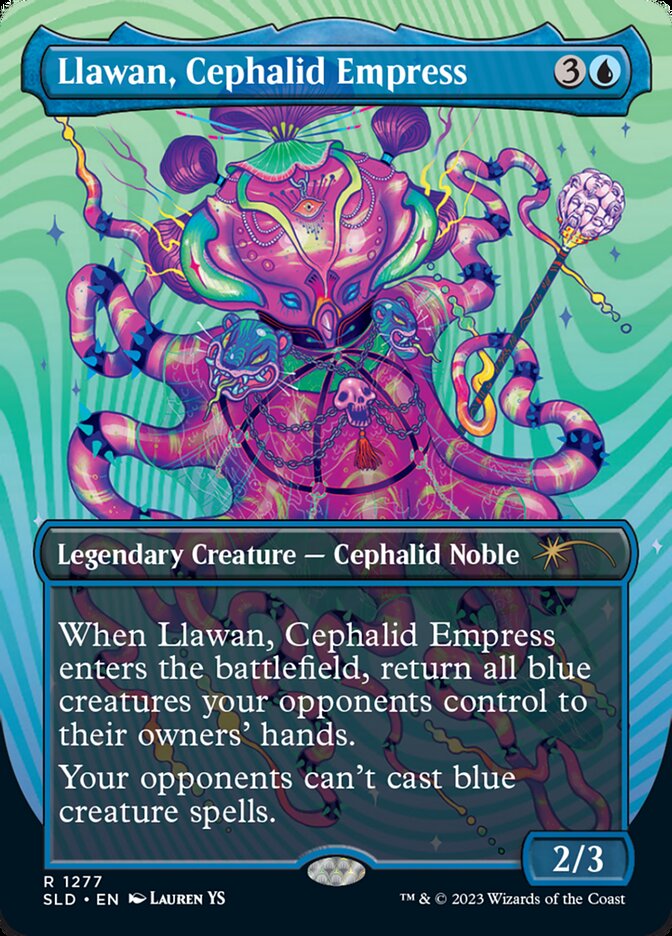 Llawan, Cephalid Empress (1277) - Secret Lair Drop (SLD)