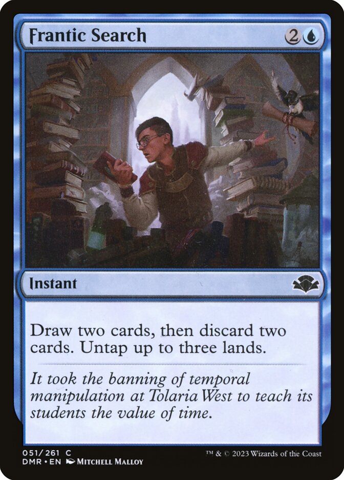 Frantic Search (51) - Dominaria Remastered (DMR)
