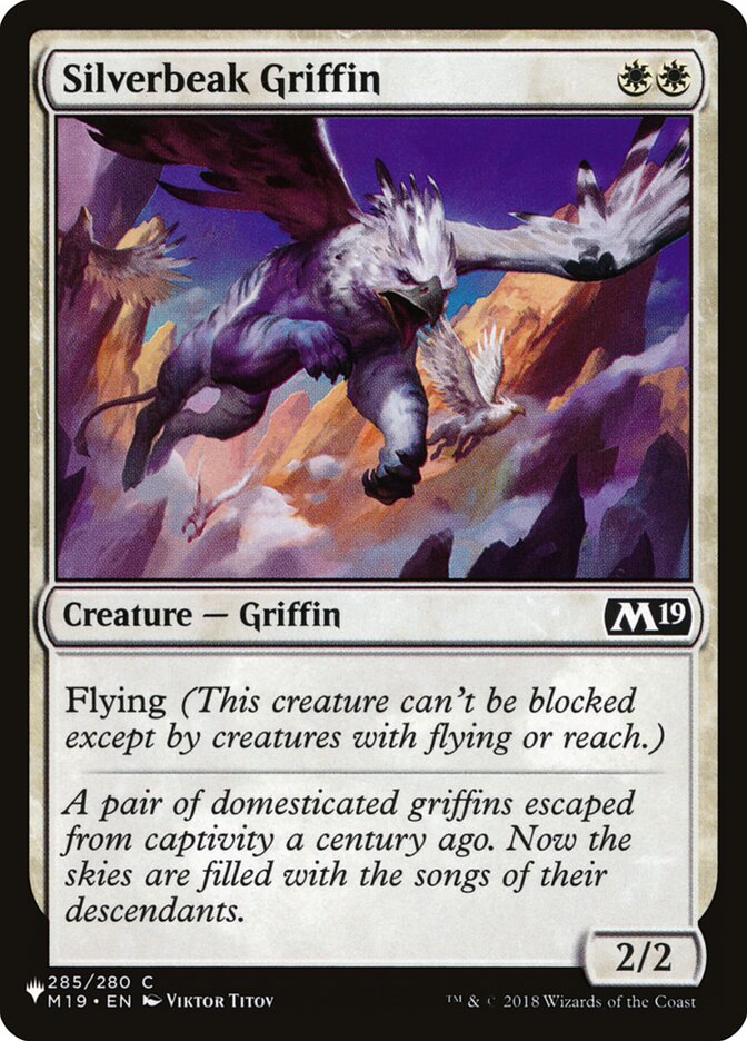 Silverbeak Griffin (M19-285) - The List (PLST)