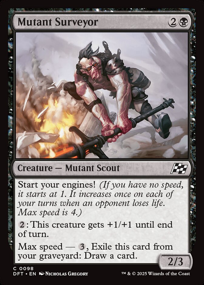 Mutant Surveyor - [Foil] Aetherdrift (DFT)