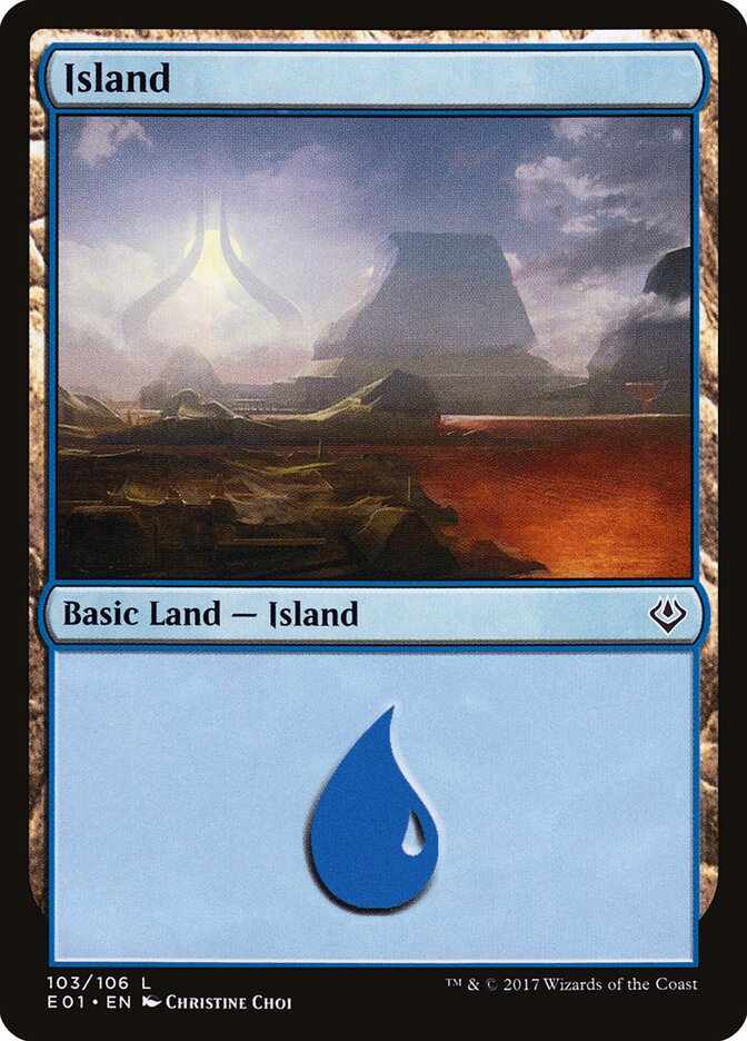 Island (103) - Archenemy: Nicol Bolas (E01)