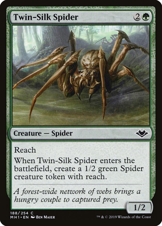 Twin-Silk Spider (188) - Modern Horizons (MH1)