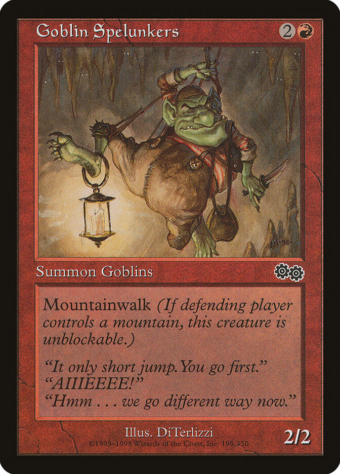 Goblin Spelunkers (195) - Urza's Saga (USG)