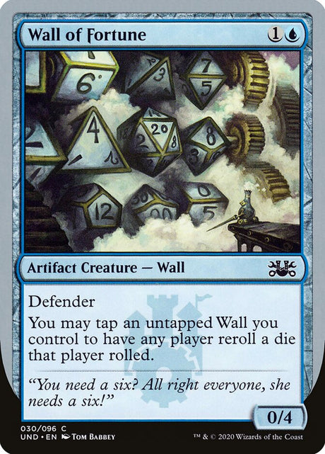 Wall of Fortune (30) - Unsanctioned (UND)