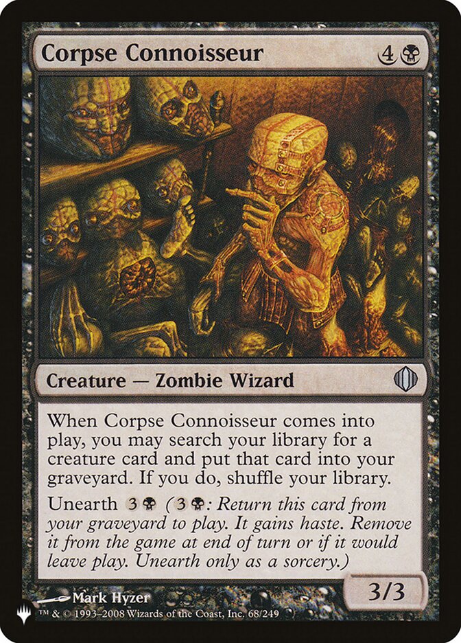 Corpse Connoisseur (ALA-68) - The List (PLST)