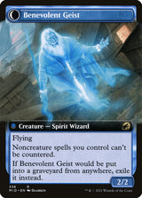 Malevolent Hermit // Benevolent Geist (336) - Innistrad: Midnight Hunt (MID)