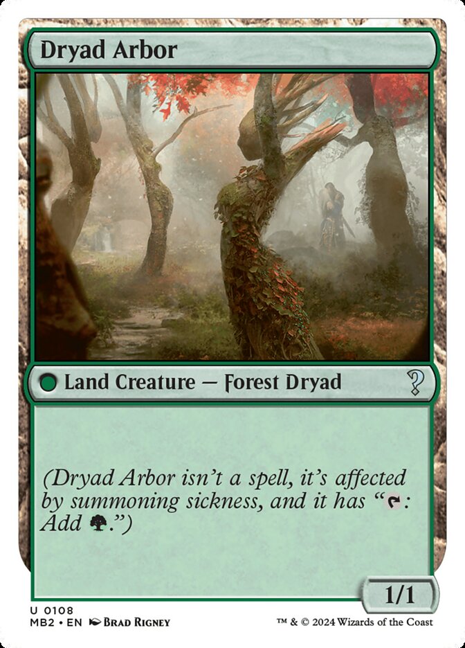 Dryad Arbor (108) - Mystery Booster 2 (MB2)