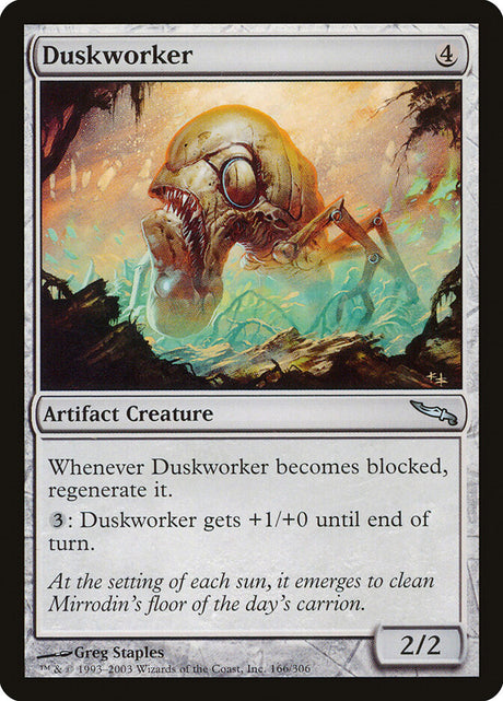 Duskworker (166) - Mirrodin (MRD)