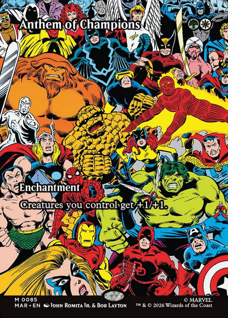 Anthem of Champions (85) - Marvel Universe (MAR)