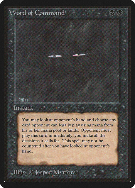 Word of Command (137) - Limited Edition Beta (LEB)