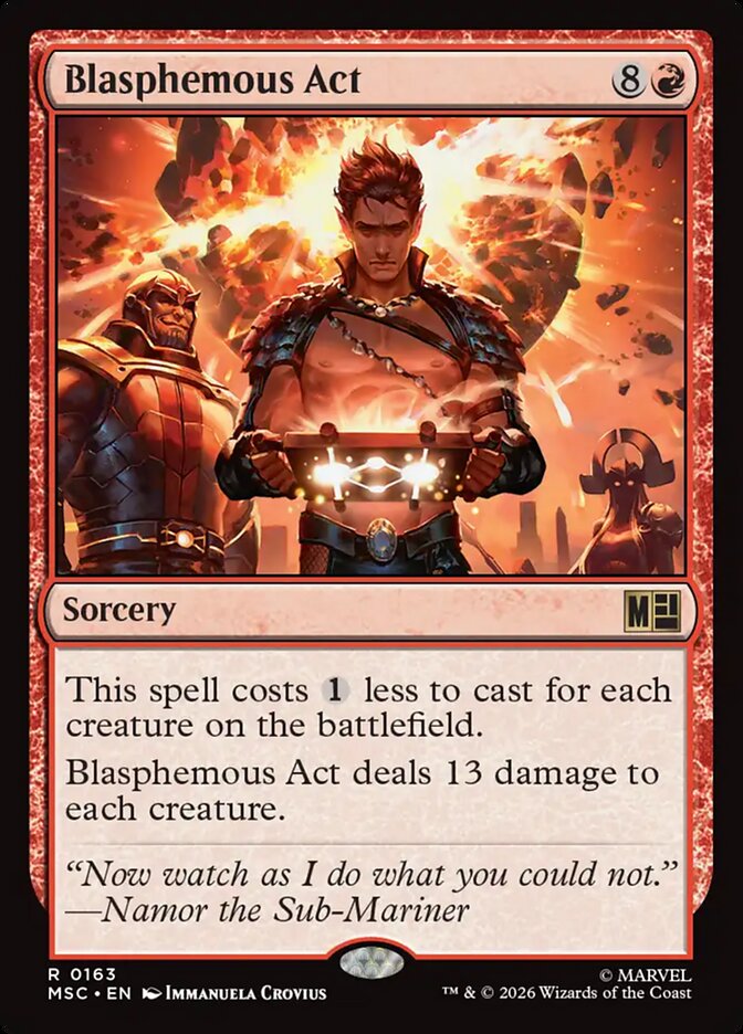 Blasphemous Act (163) - Marvel Super Heroes Commander (MSC)