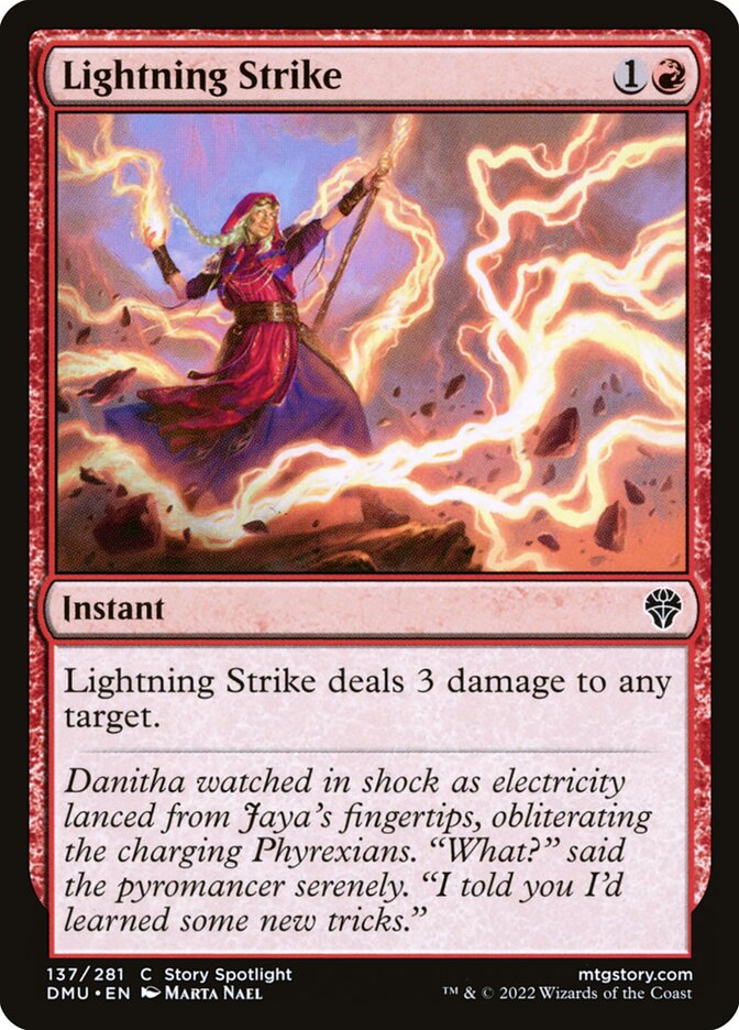 Lightning Strike (137) - Dominaria United (DMU)