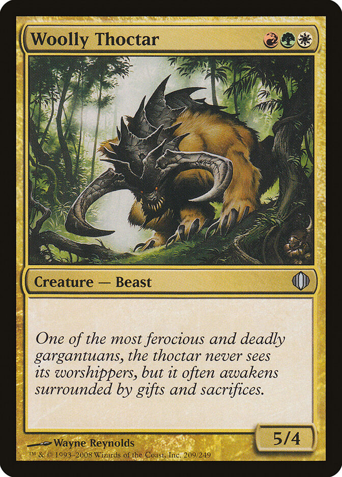 Woolly Thoctar (209) - Shards of Alara (ALA)