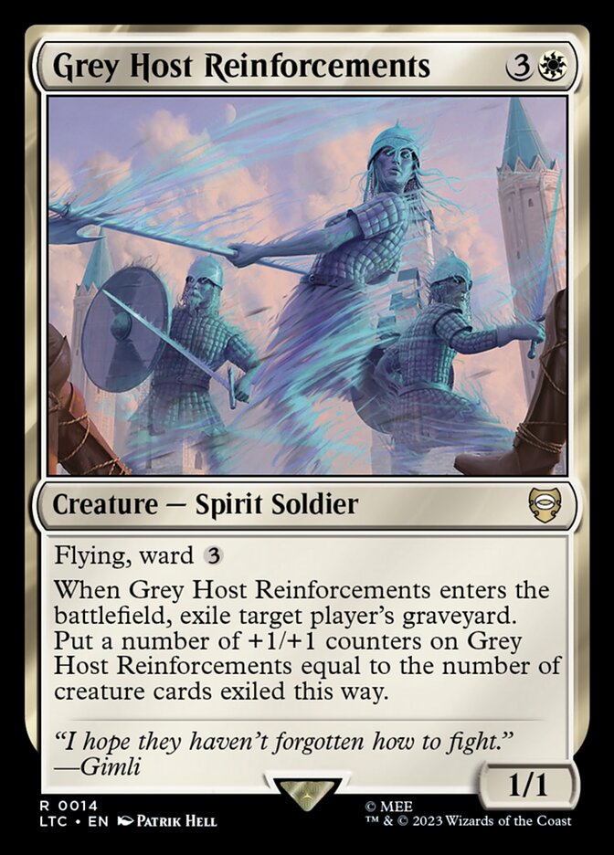 Grey Host Reinforcements (14) - Tales of Middle-earth Commander (LTC)