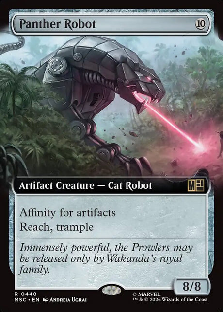 Panther Robot (448) - Marvel Super Heroes Commander (MSC)