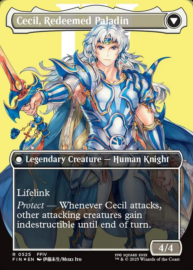 Cecil, Dark Knight // Cecil, Redeemed Paladin (525) - Final Fantasy (FIN)