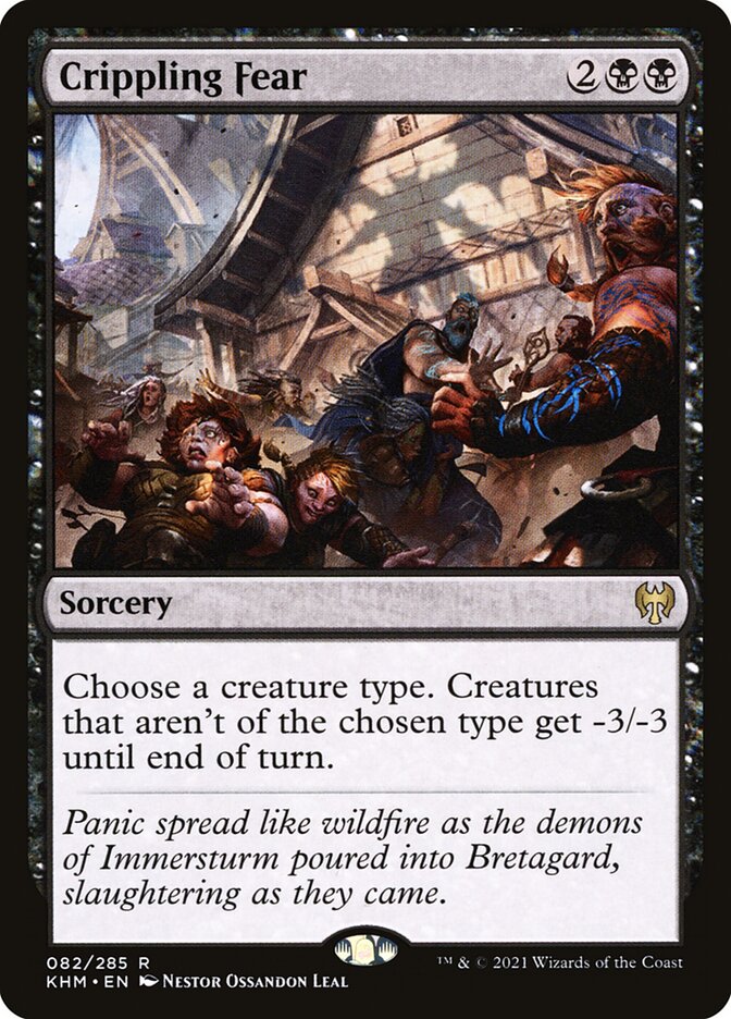 Crippling Fear (82) - Kaldheim (KHM)
