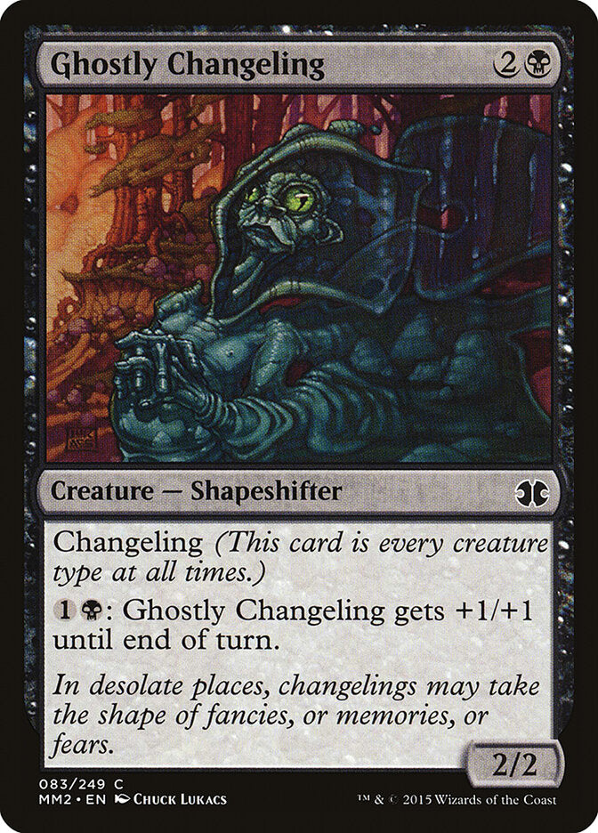 Ghostly Changeling (83) - Modern Masters 2015 (MM2)