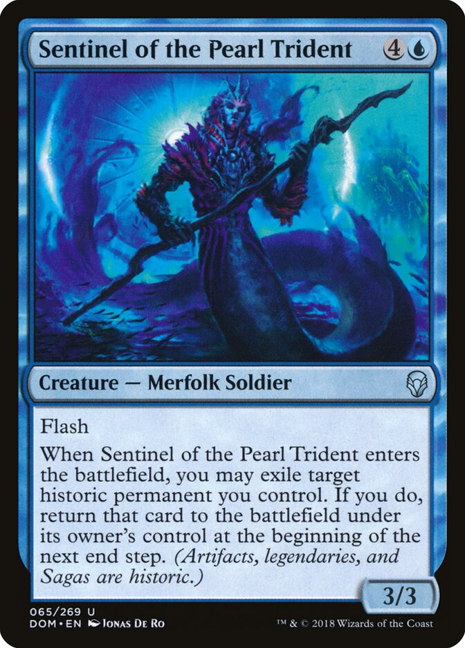 Sentinel of the Pearl Trident (65) - Dominaria (DOM)