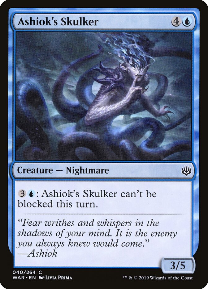 Ashiok's Skulker (40) - War of the Spark (WAR)