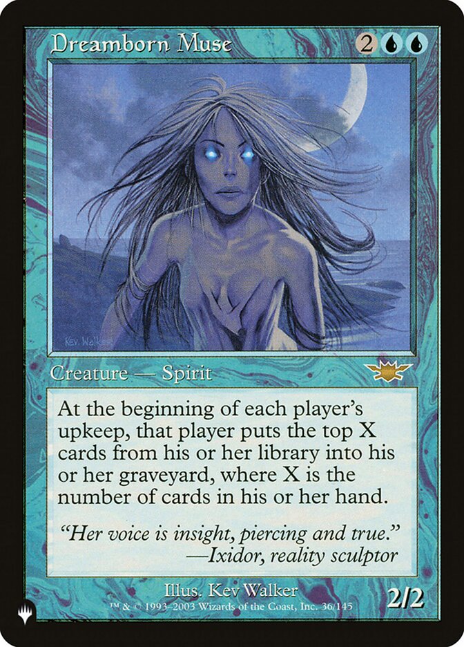 Dreamborn Muse (LGN-36) - The List (PLST)