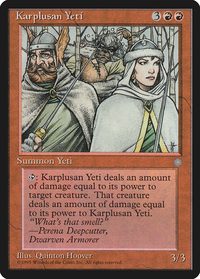 Karplusan Yeti (197) - Ice Age (ICE)