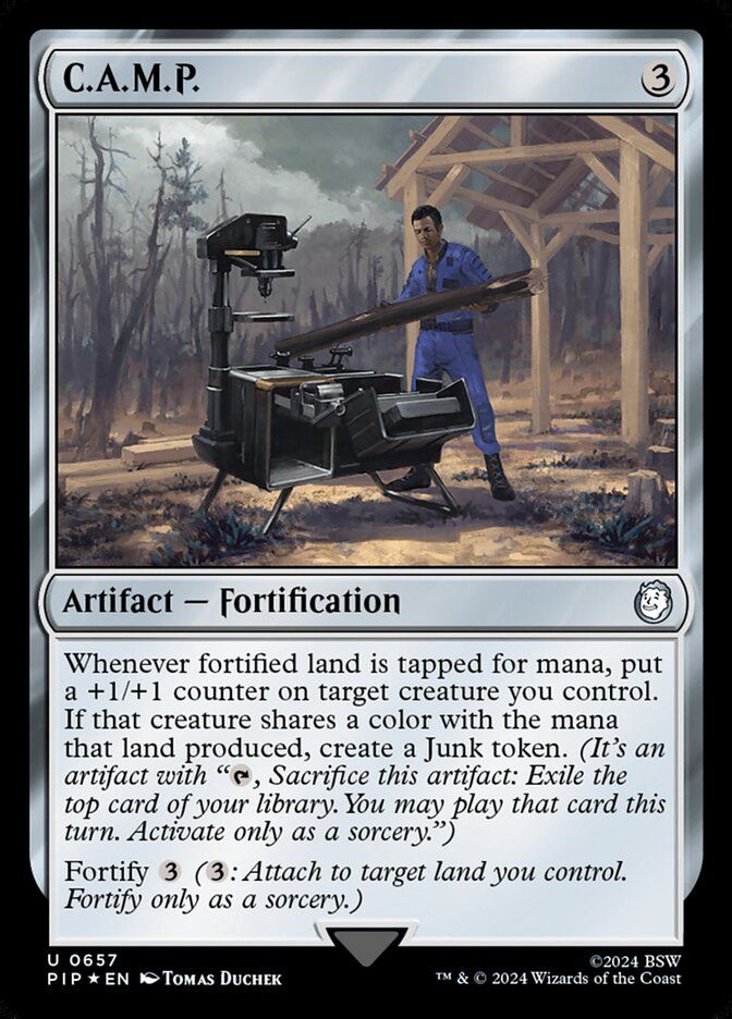 C.A.M.P. - [Surge Foil] Fallout (PIP)