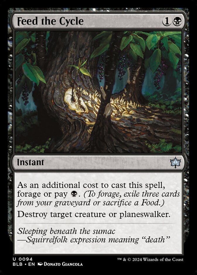Feed the Cycle (94) - Bloomburrow (BLB)
