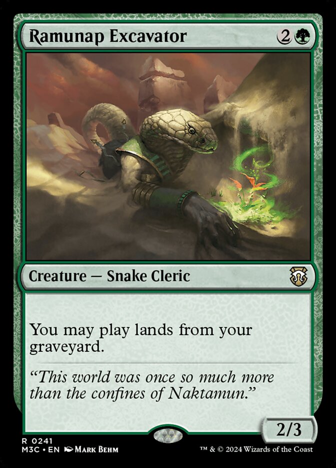 Ramunap Excavator (241) - Modern Horizons 3 Commander (M3C)