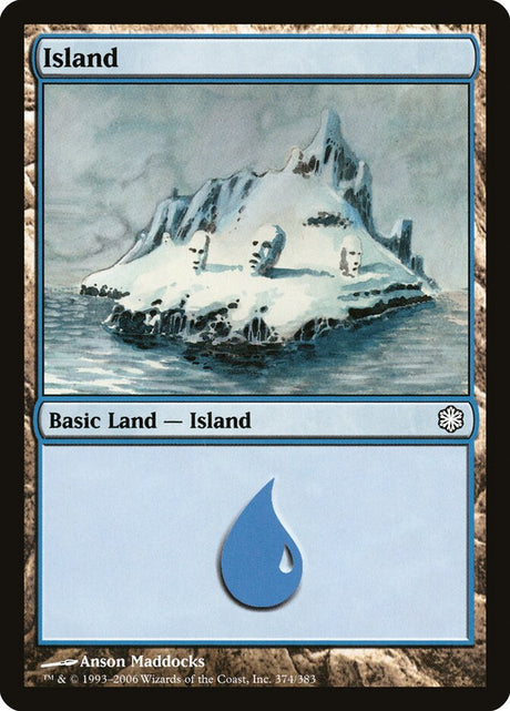 Island (374) - Coldsnap Theme Decks (CST)