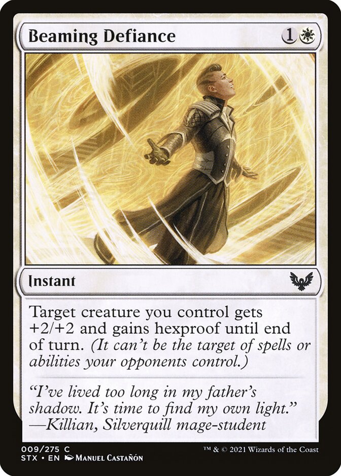 Beaming Defiance (9) - Strixhaven: School of Mages (STX)