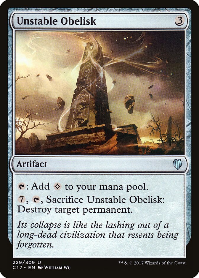 Unstable Obelisk (229) - Commander 2017 (C17)
