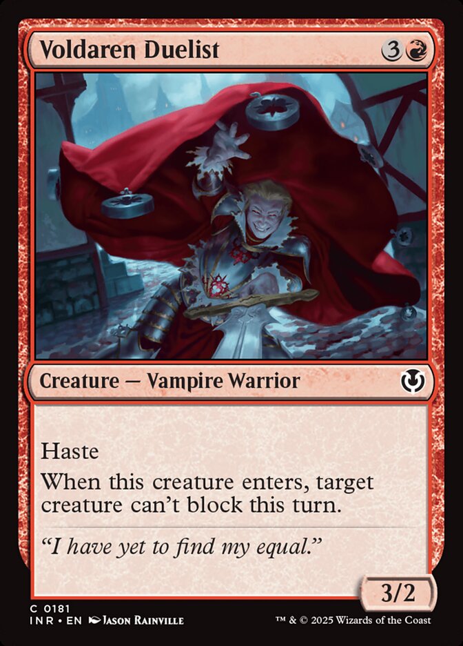 Voldaren Duelist - [Foil] Innistrad Remastered (INR)