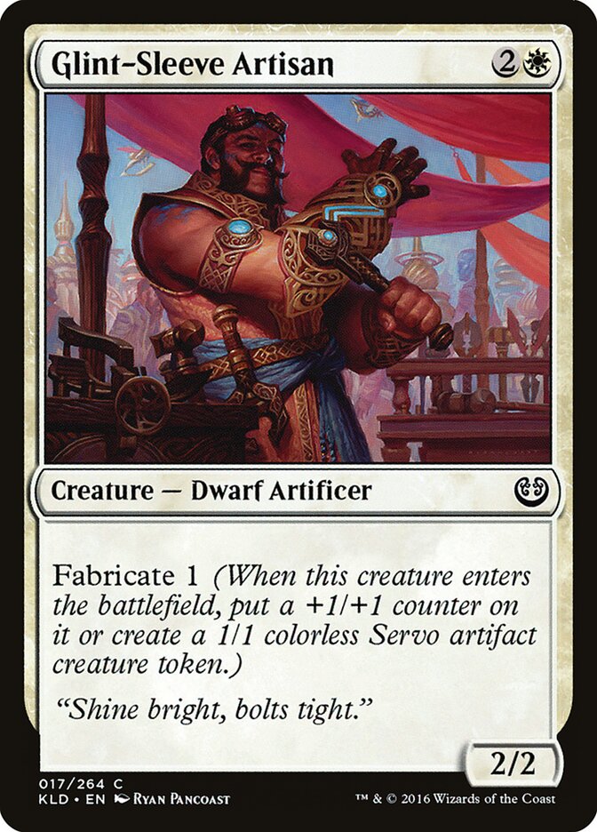 Glint-Sleeve Artisan (17) - Kaladesh (KLD)