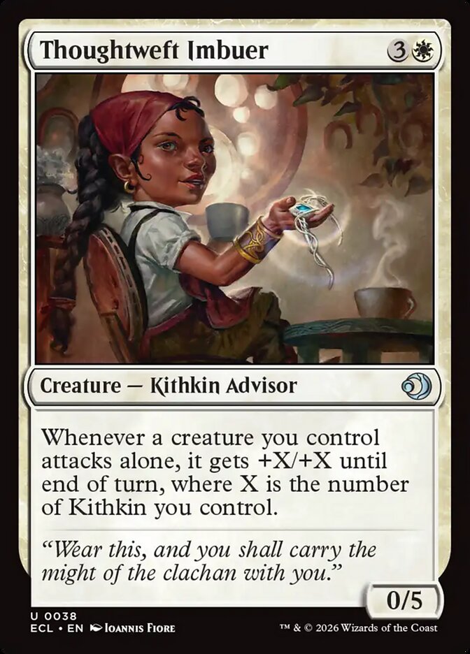 Thoughtweft Imbuer (38) - Lorwyn Eclipsed (ECL)