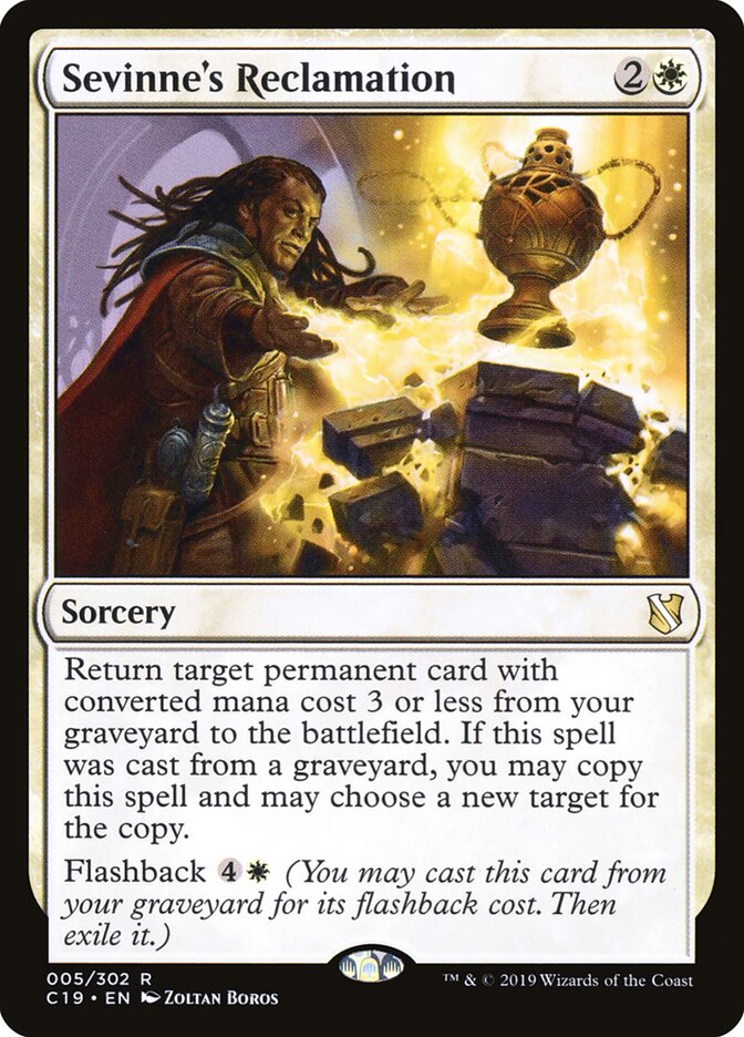 Sevinne's Reclamation (5) - Commander 2019 (C19)