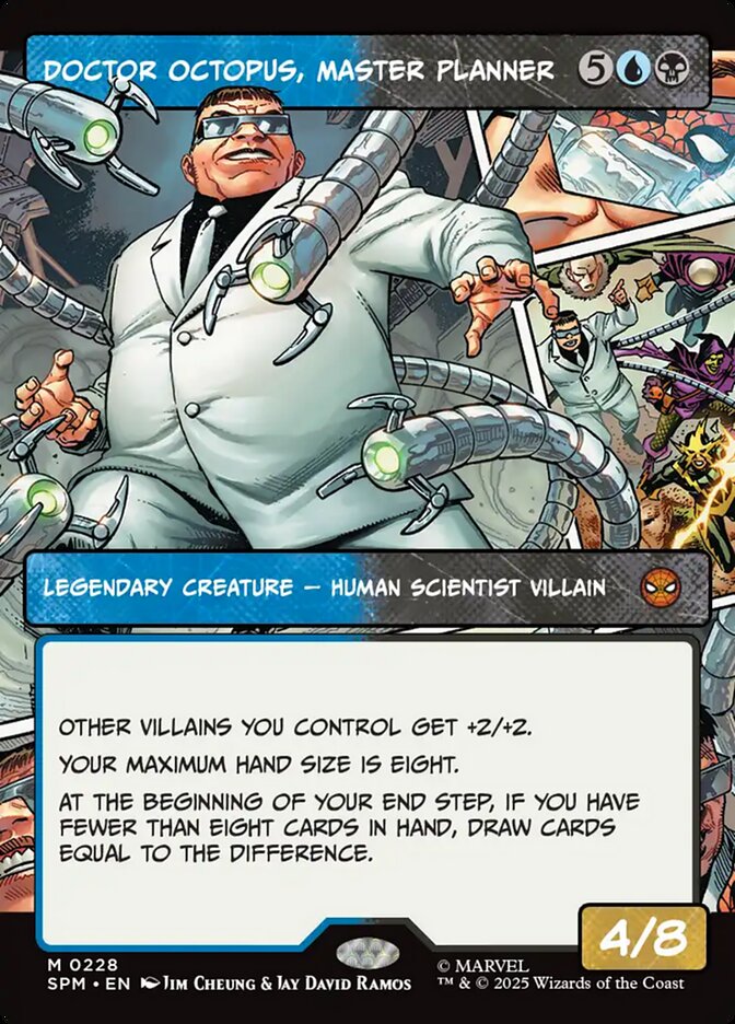 Doctor Octopus, Master Planner (228) - [Foil, Showcase] Marvel's Spider-Man (SPM)