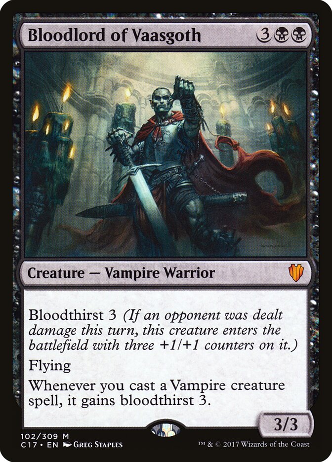 Bloodlord of Vaasgoth (102) - Commander 2017 (C17)