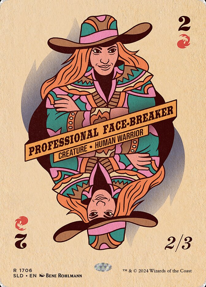 Professional Face-Breaker (1706) - Secret Lair Drop (SLD)