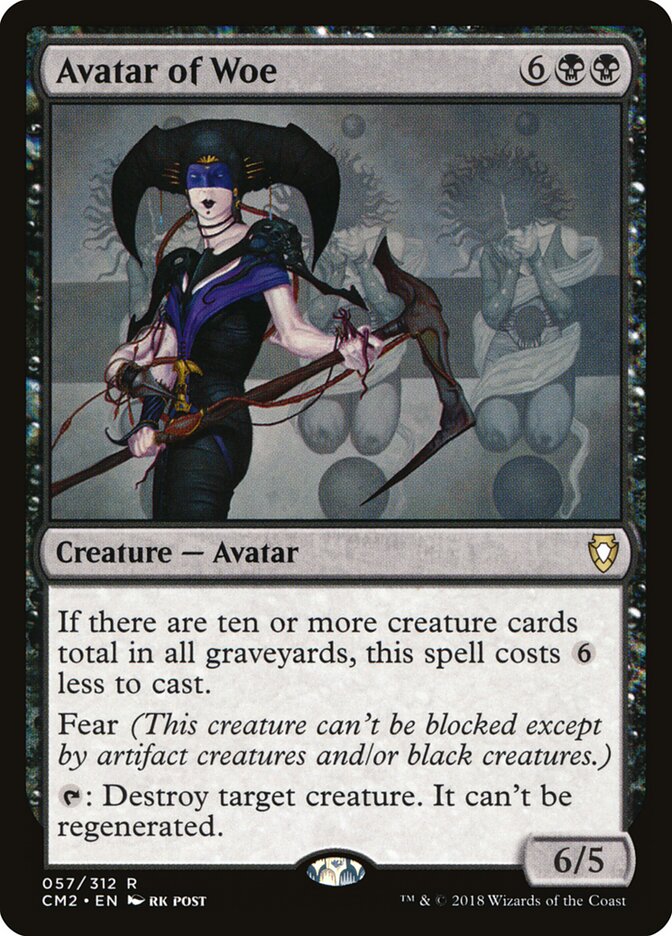 Avatar of Woe (57) - Commander Anthology Volume II (CM2)