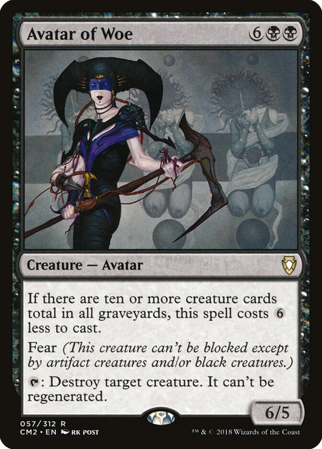 Avatar of Woe (57) - Commander Anthology Volume II (CM2)