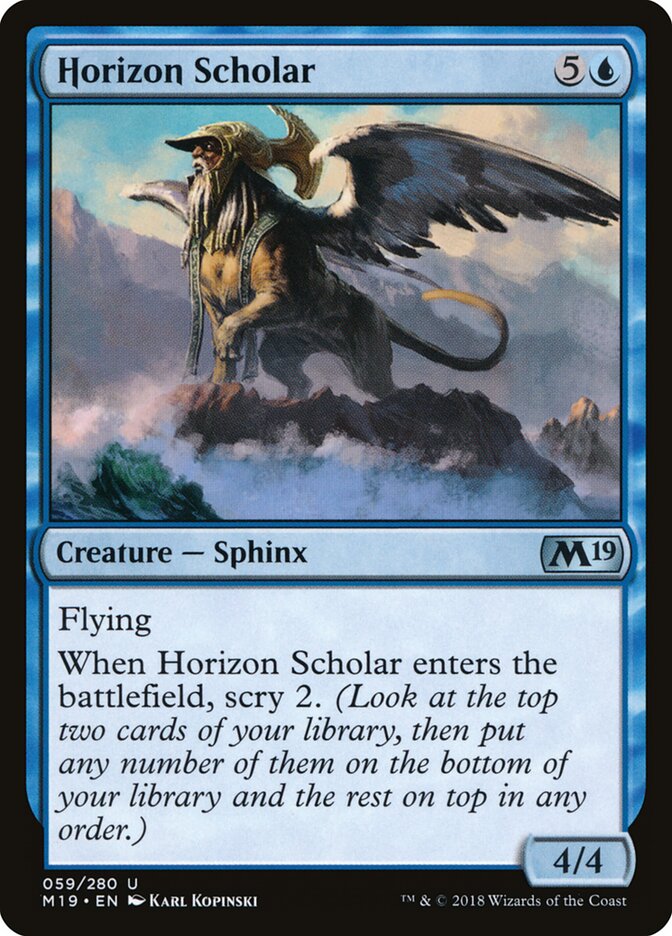 Horizon Scholar (59) - Core Set 2019 (M19)